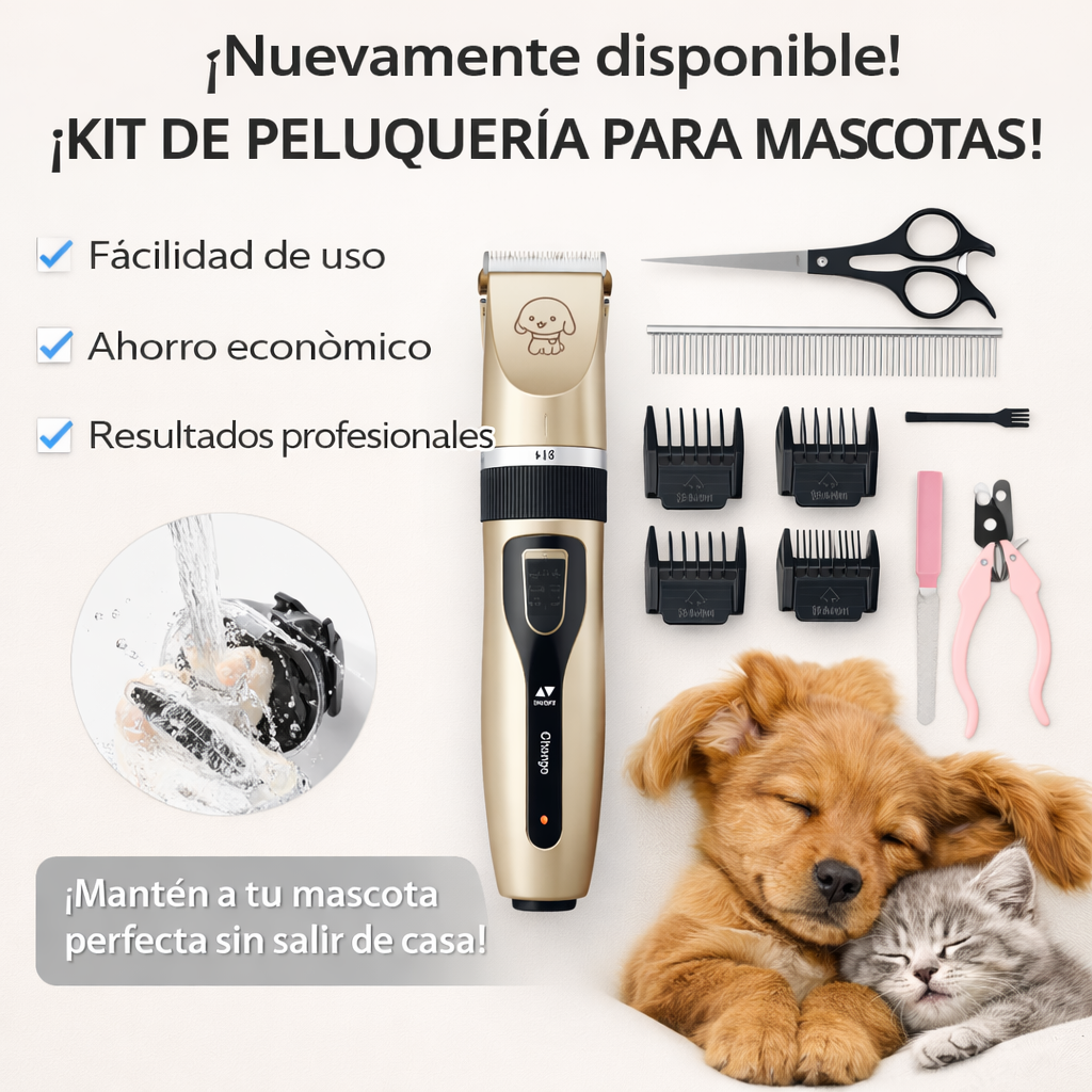 Kit de Peluquería para Mascotas