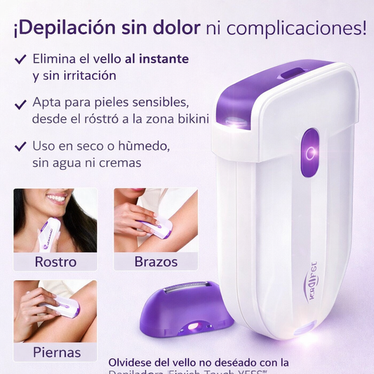Depiladora Finish Touch YES™ – Suavidad sin irritación