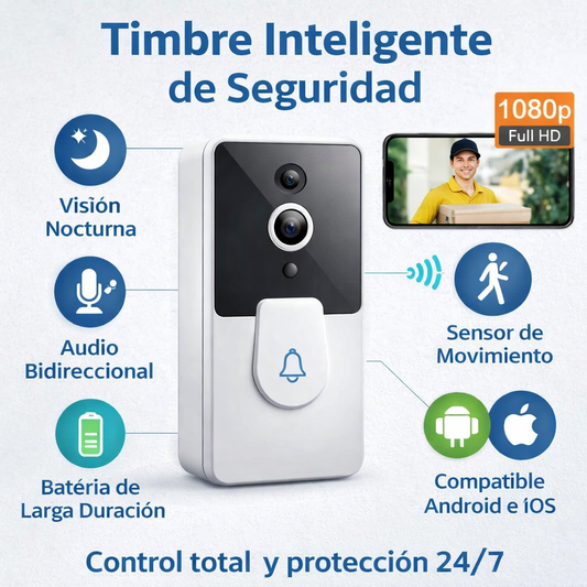 Timbre de Seguridad Smart Recargable