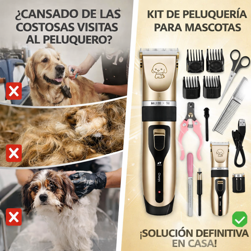 Kit de Peluquería para Mascotas